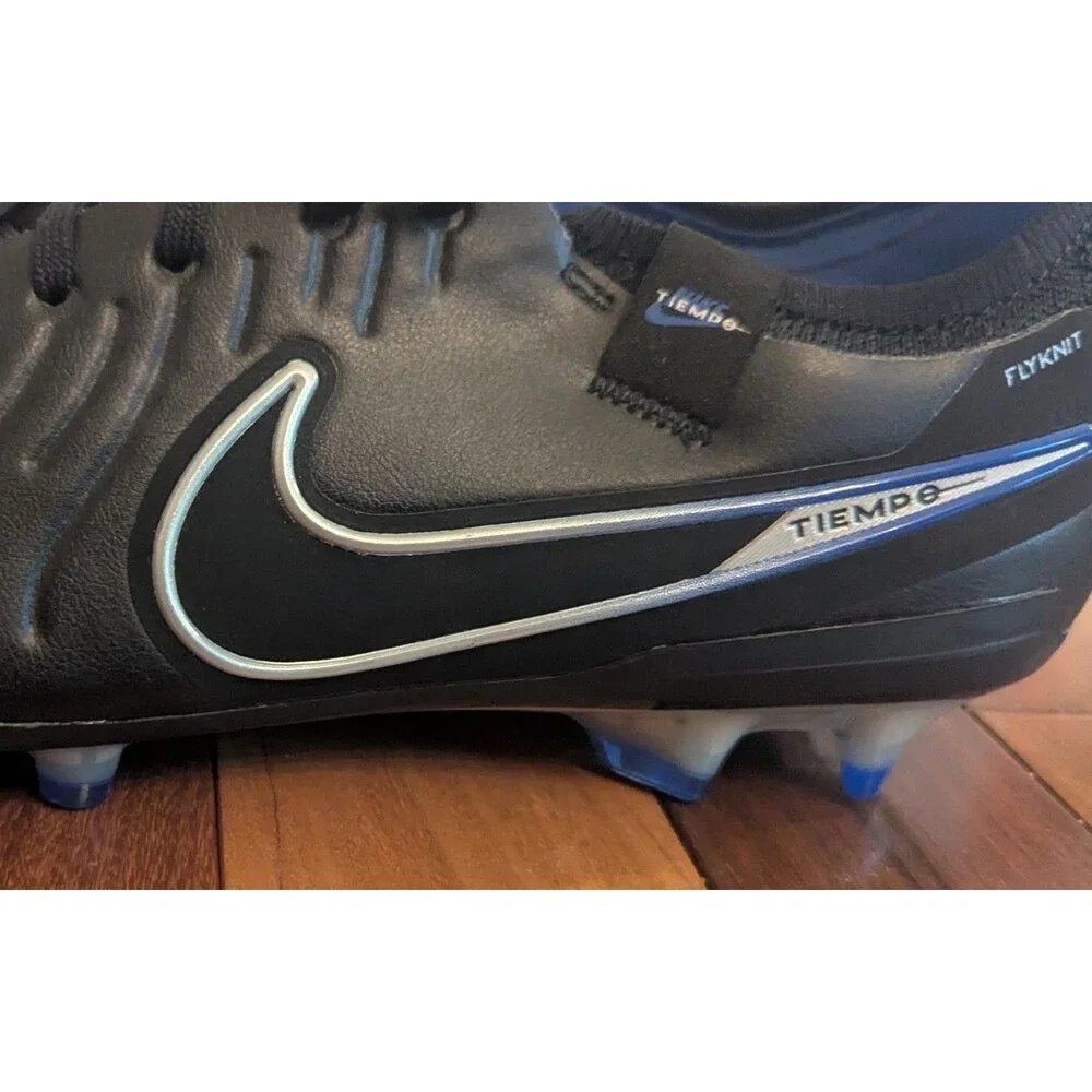 Nike Tiempo Legend 10 X Elite FG Black/Hyper Royal Mens Football Boots Mens 9